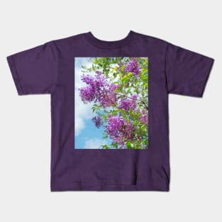 Lilacs on a Sunny Day Kids T-Shirt